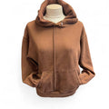 Brown victorias secret pink zip