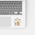 PinkPolish Design Stickers "Bunny Celebration" Vinyl Die Cut Sticker