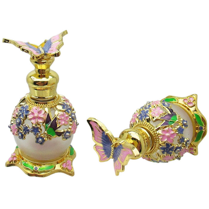 Butterfly Floral Perfume Bottle, ml, Pink