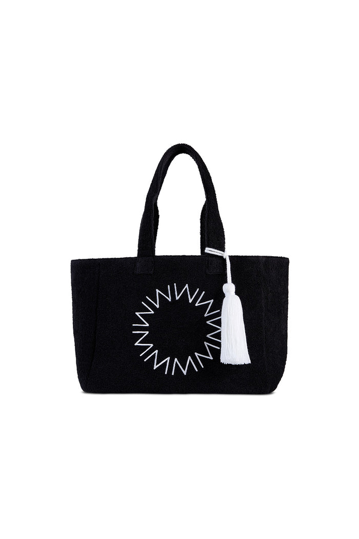 Cabana Beach Bag in Black