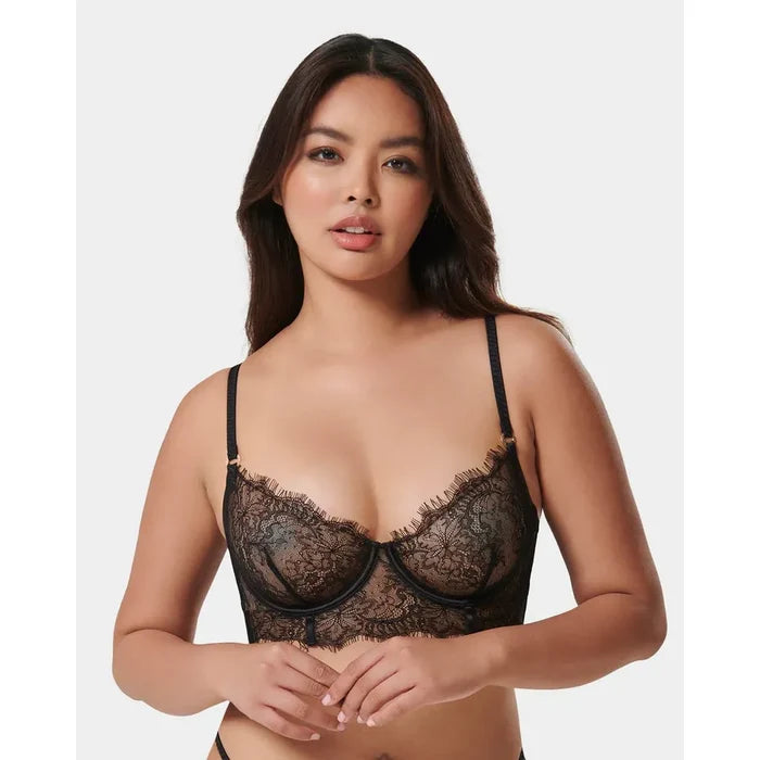 Camelia Wired Bra in Black