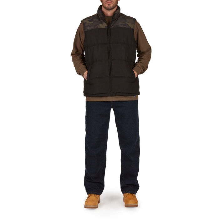 CAMO PUFFER VEST