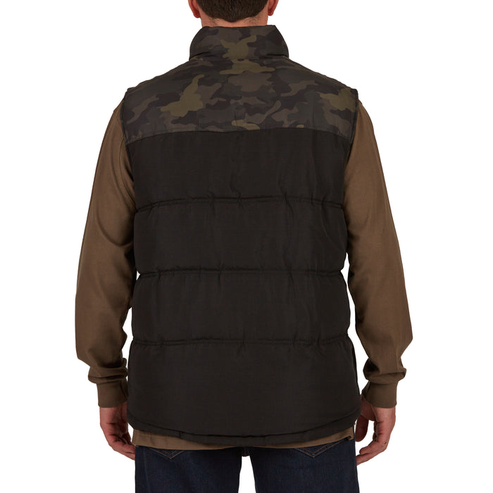 CAMO PUFFER VEST