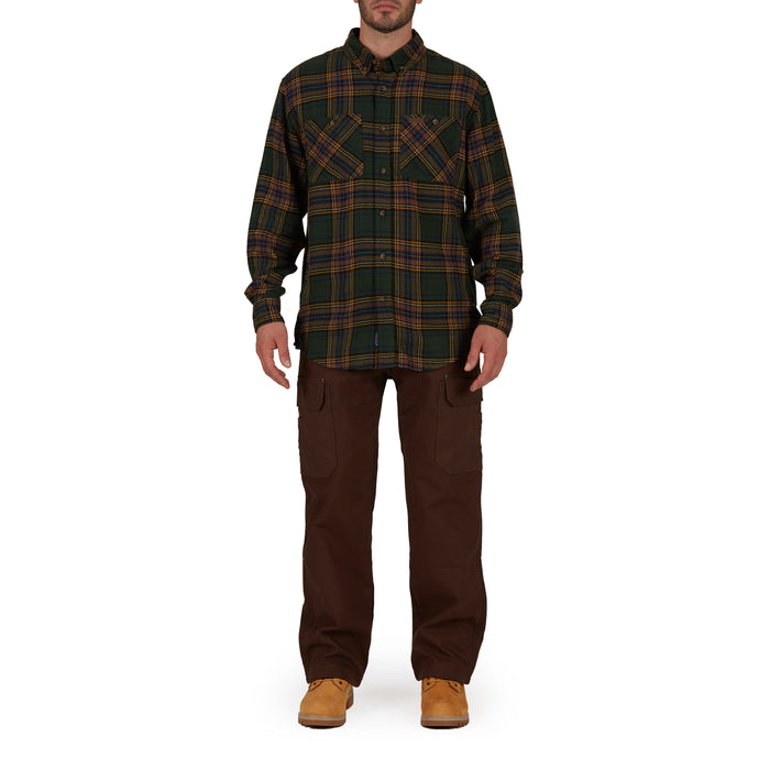 CANVAS GUSSET STRETCH DUCK UTILITY CARGO PANTS