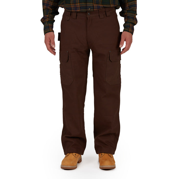 CANVAS GUSSET STRETCH DUCK UTILITY CARGO PANTS