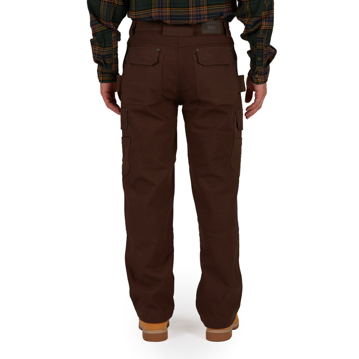 CANVAS GUSSET STRETCH DUCK UTILITY CARGO PANTS