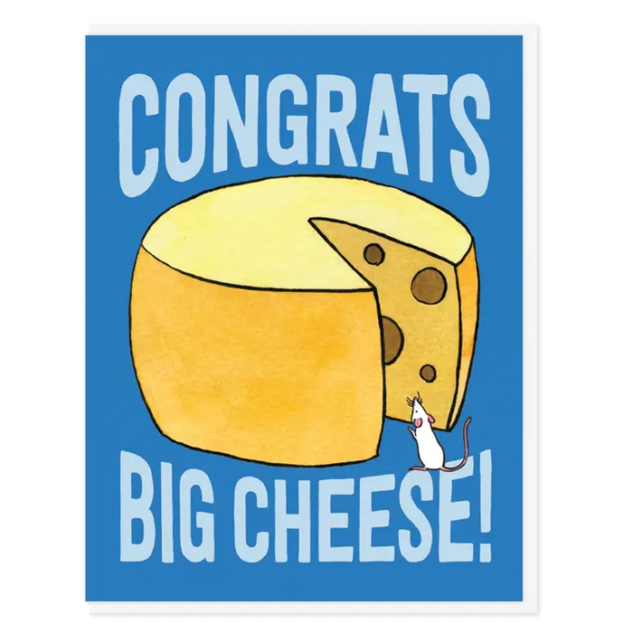 Card - Congratulations - Big Cheese by Semi Sweet Press
