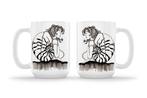 PinkPolish Design Coasters "Carry On" 15oz Mug