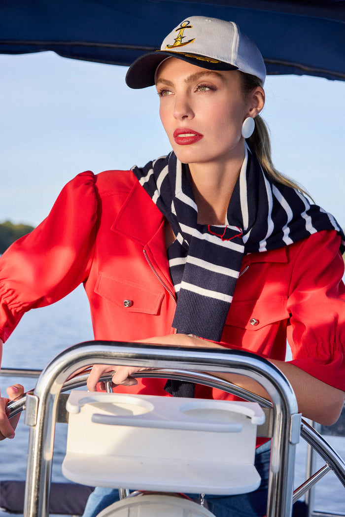 Casual Zipped Jacket (Lust)