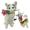 Cat Jeweled Trinket Box Austrian Crystals