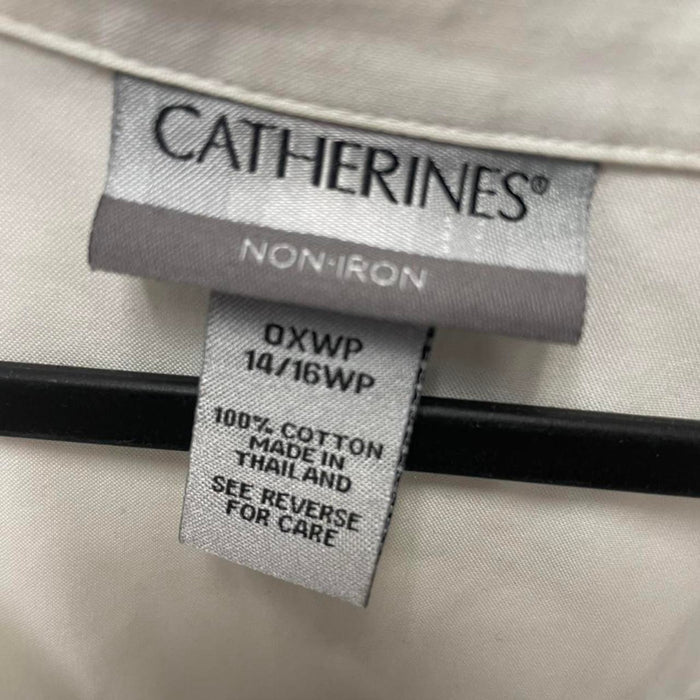 Catherines white button down shirt