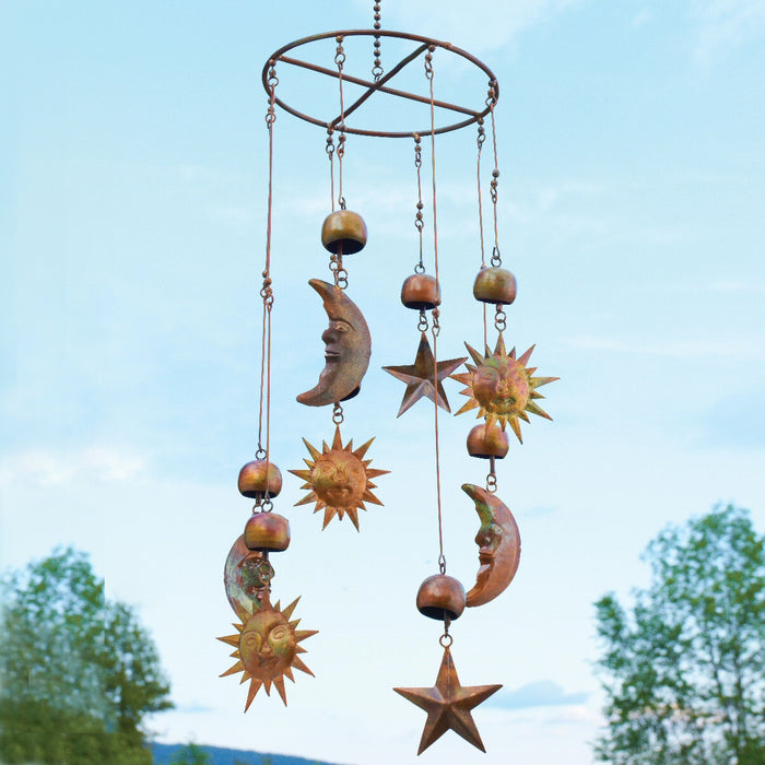 Celestial Bells Flamed Circle Mobile