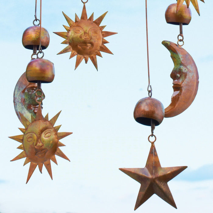 Celestial Bells Flamed Circle Mobile