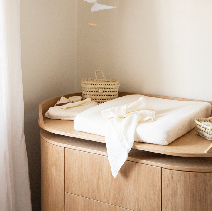 Changing Cushion Cover Cream