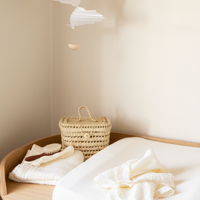 Changing Cushion Cover Cream