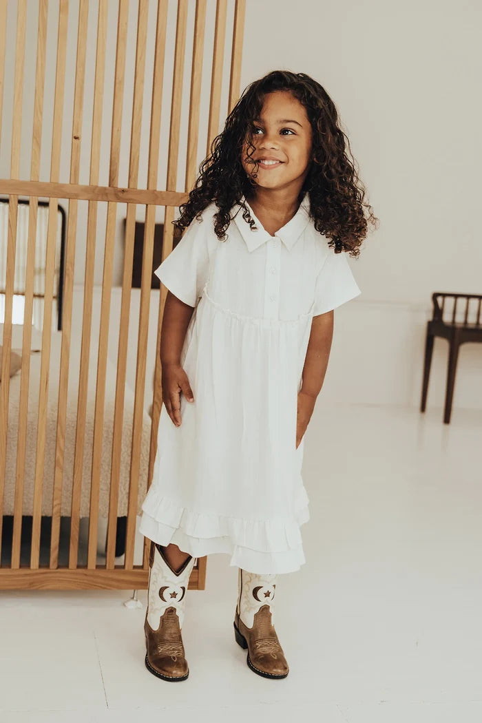 CHINO DRESS WOVEN LINEN