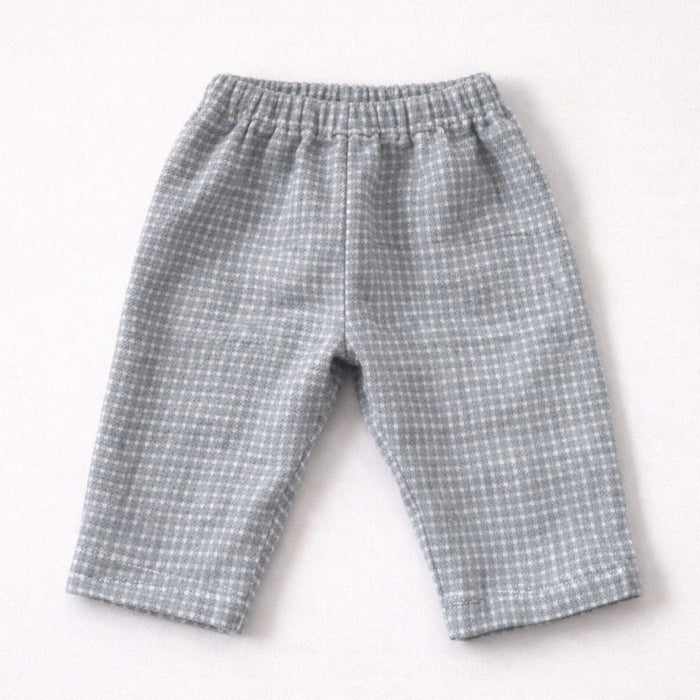 Chino Pants blue check - baby & kids