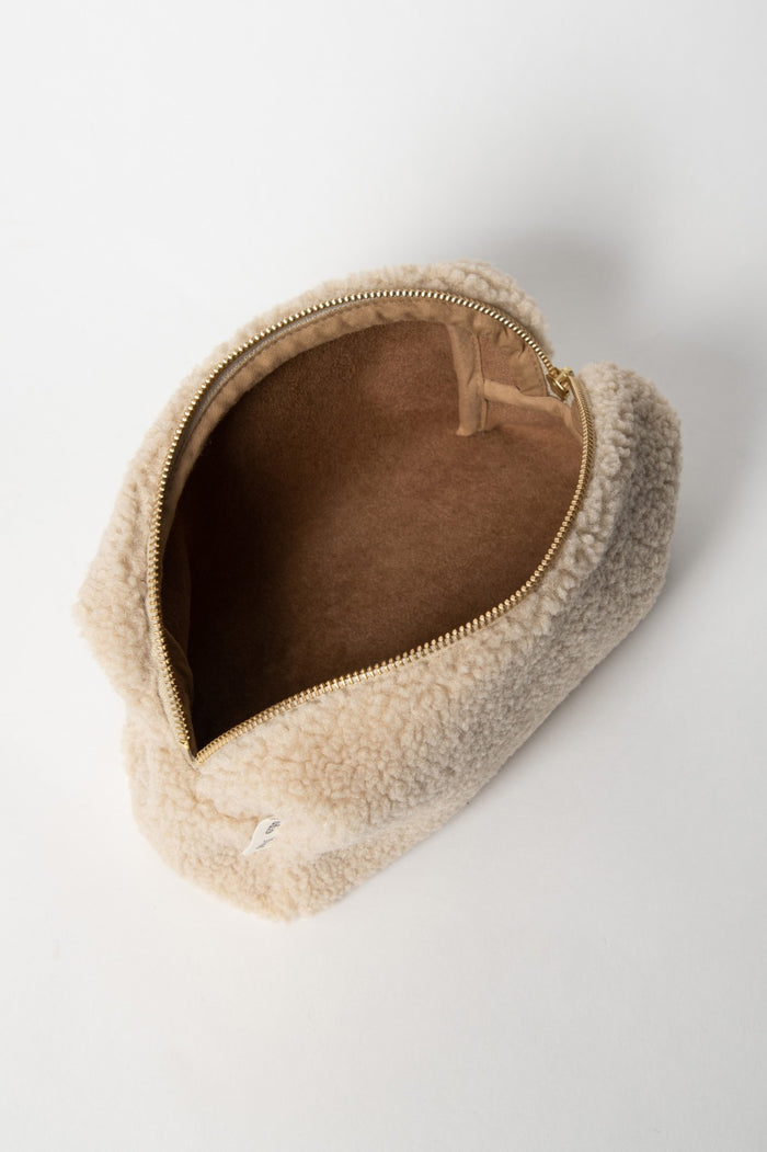 CHUNKY POUCH - ecru