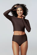 Clara Tee in Mocha