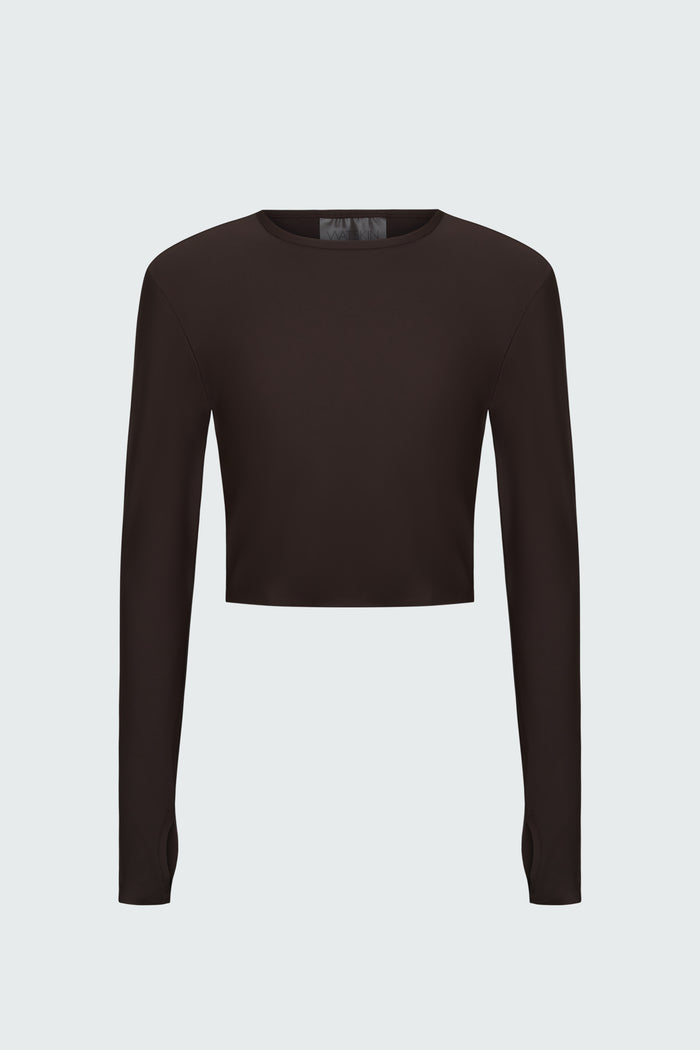 Clara Tee in Mocha