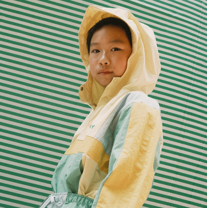 Color Block Woven Jacket - KIDS