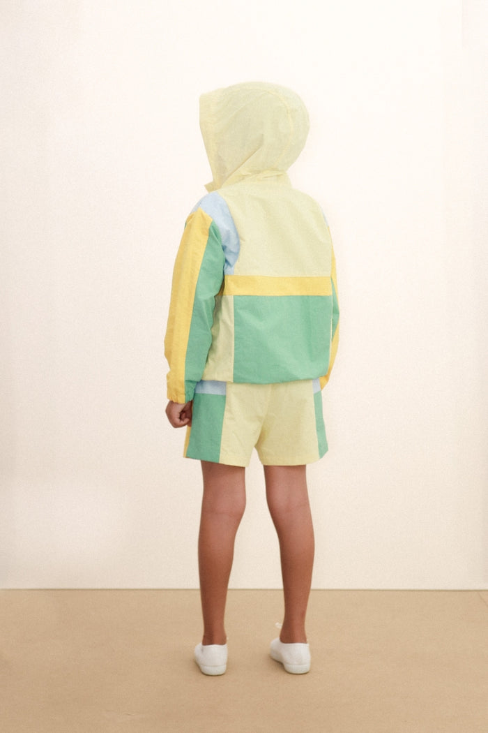 Color Block Woven Jacket - KIDS
