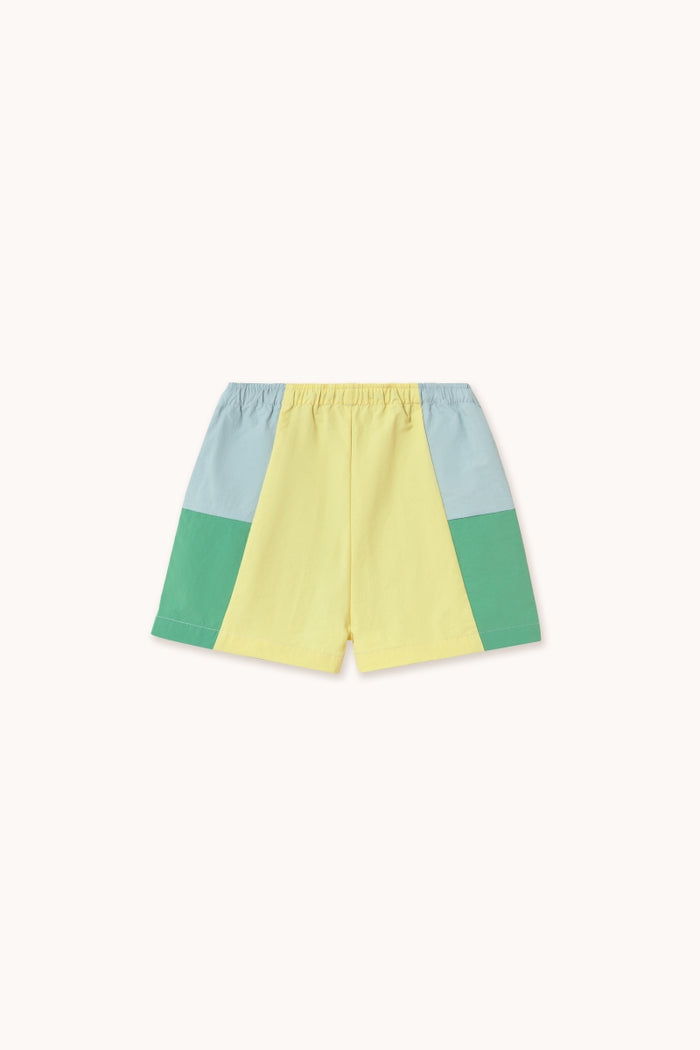 Color Block Woven Shorts - KIDS