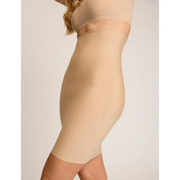Commando Two-Faced Tech High Rise Half Slip in Beige