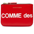 Comme Des Garcons Wallet Huge Logo Wallet - Red SA8100HL
