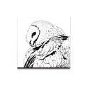 PinkPolish Design Magnets "Constellation Owl" Wood Refrigerator Magnet