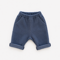CORDUROY TROUSERS BLUE - BABY&KIDS