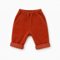 CORDUROY TROUSERS ORAGNE - BABY&KIDS
