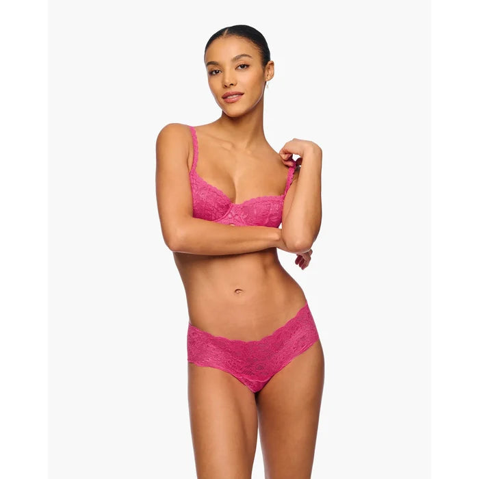Cosabella Low Rise Hottie Boyshort in Rosa Caldo - Romantiques