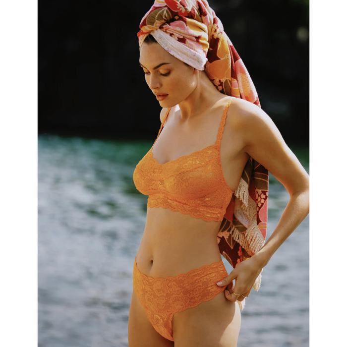 Cosabella Never Say Never Comfie Thong in Spritz