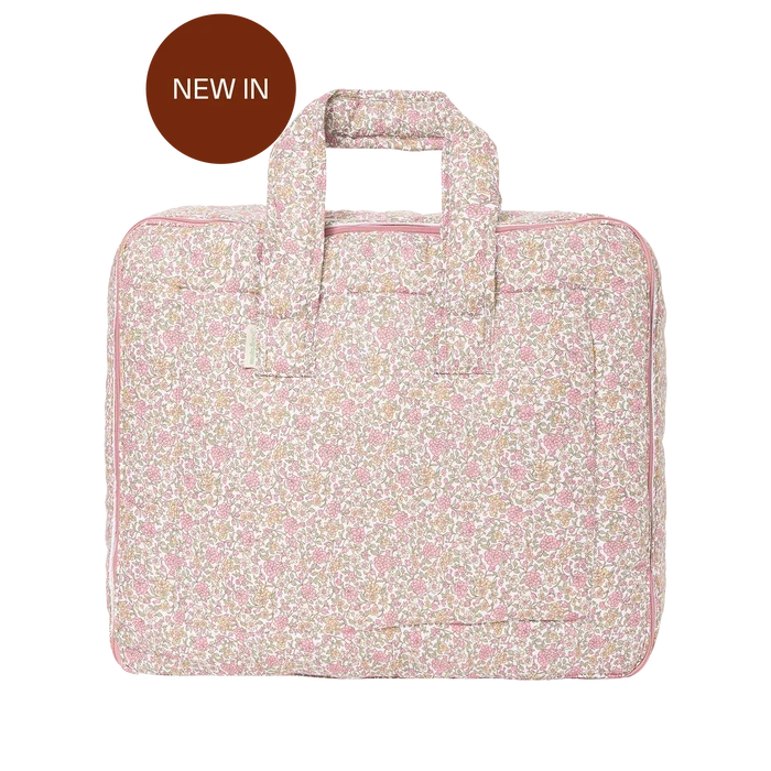 COTTON TRAVEL BAG - PEONY