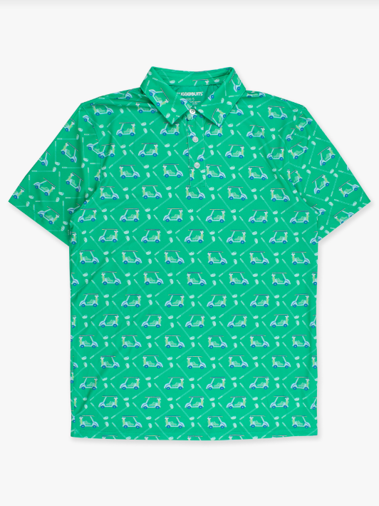 Course Cruiser Men's Knit Short Sleeve Performance Polo
