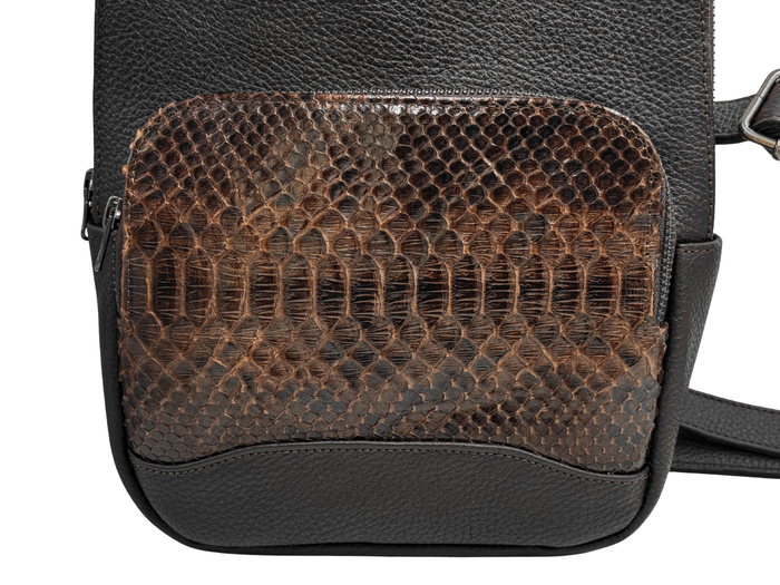 CROSSBODY PITON CAFE