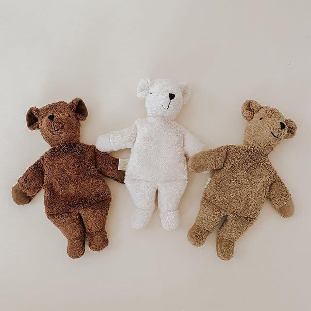CUDDLY + HEAT PILLOW BEAR SMALL - BEIGE