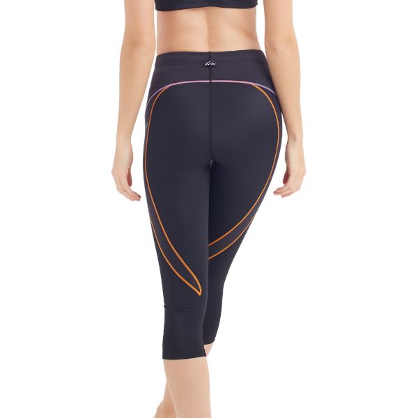 CW-X Stabilyx Compression Tight Women กางเกงกระชับกล้ามเนื้อ ผู้หญิง รุ่น IC9165 สีม่วงออกแดง (VI)