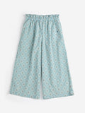 Daisy Mosaic all over woven culotte pants - KIDS