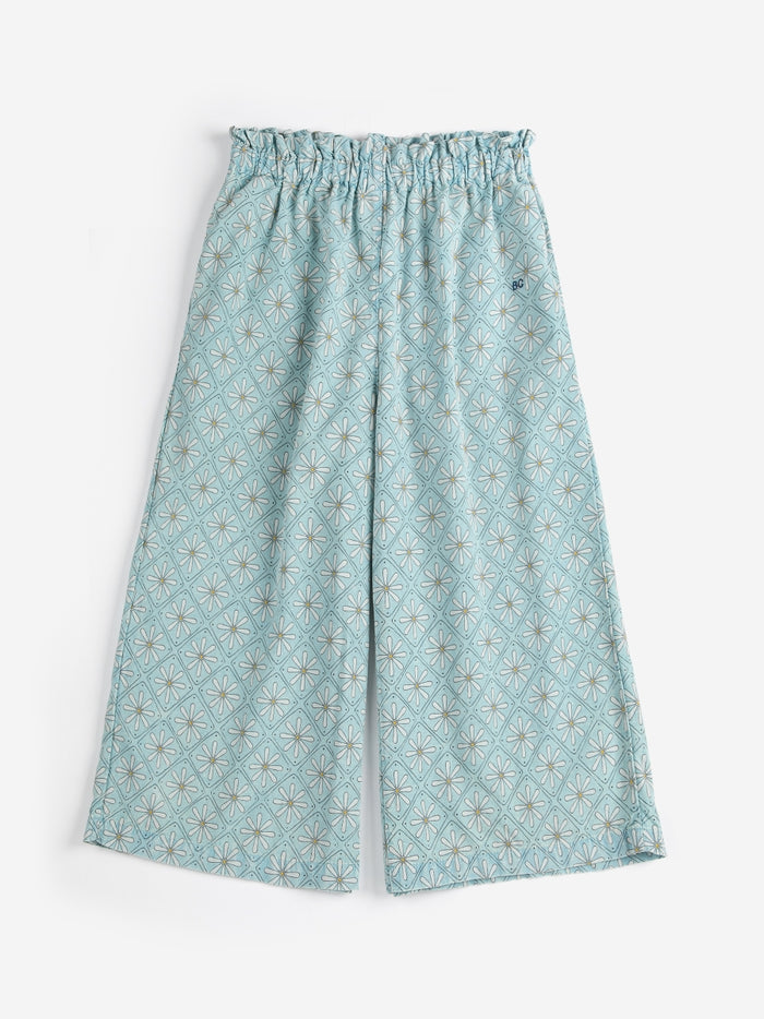 Daisy Mosaic all over woven culotte pants - KIDS
