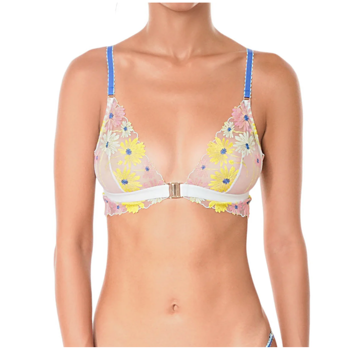 Danse Des Fleurs Bralette in Mint - Romantiques