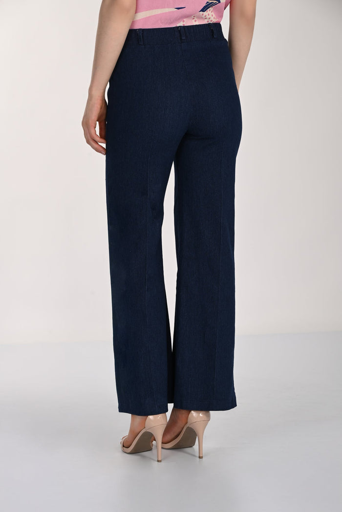 Dark Blue Flare Jeans