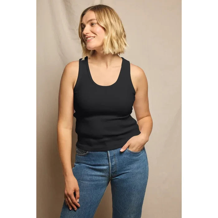 Debbie Tank in Black - Romantiques