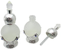Decorated Perfume Bottle, ml, Silver