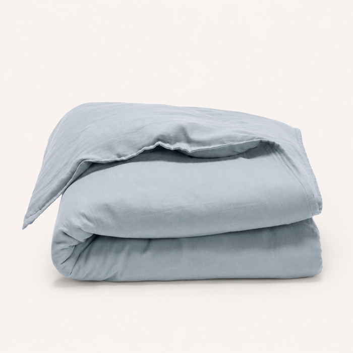 DEKBED OVERTREK JUNIOR 100X140 - Marlin Blue