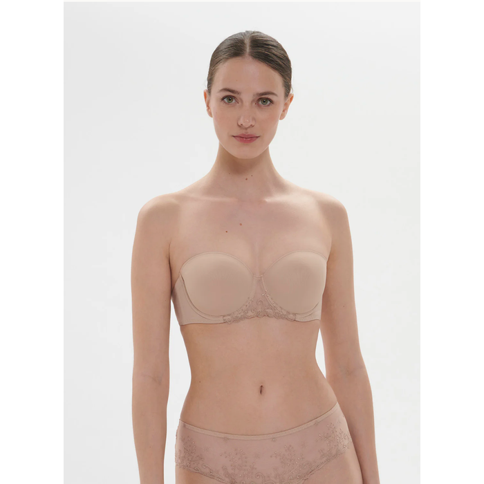 Delice Strapless Bra in Nude - Romantiques