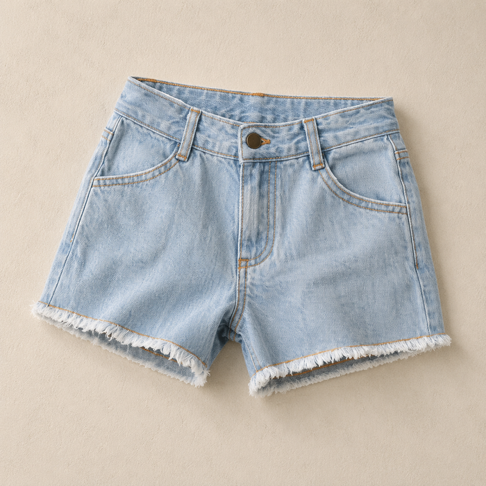DENIM SHORTS GIRLS - KIDS