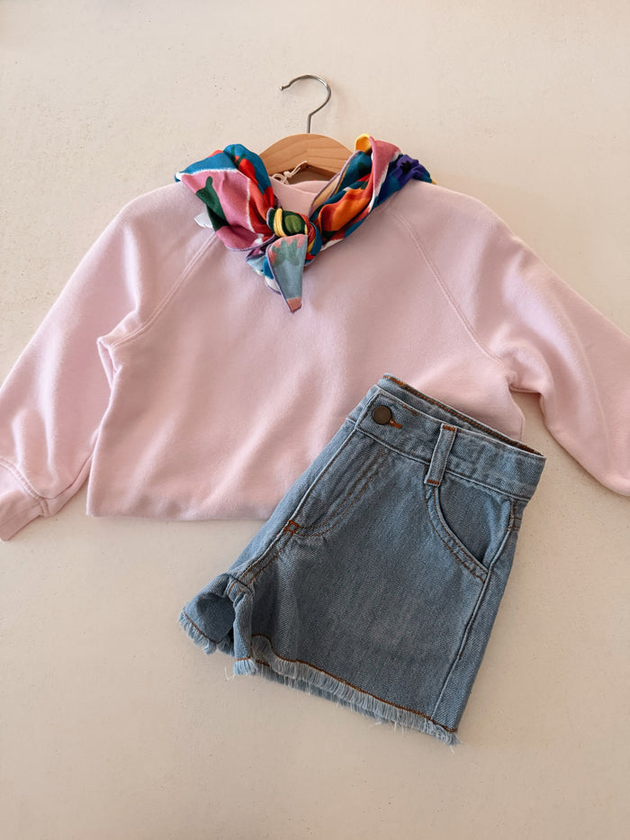 DENIM SHORTS GIRLS - KIDS