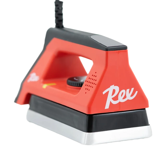 Digital cross country ski waxing iron